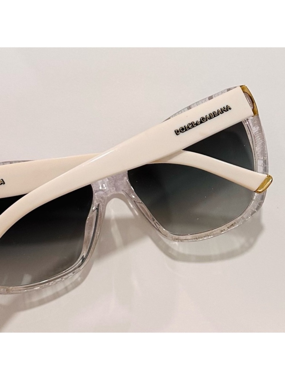 Dolce & Gabbana DG4111M 1896/8G White Snake Luxury Sunglasses